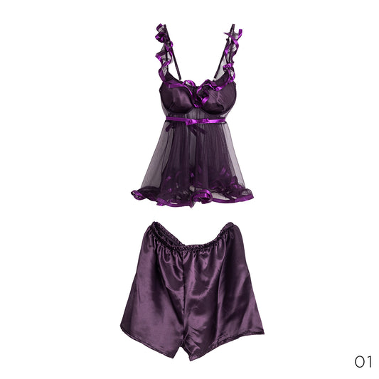Satin & Chiffon Lingerie