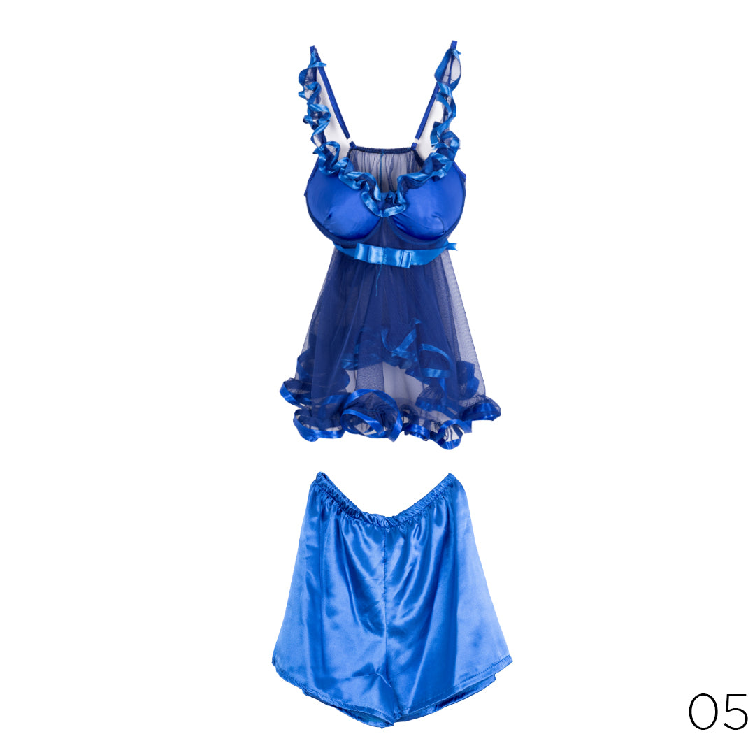 Satin & Chiffon Lingerie