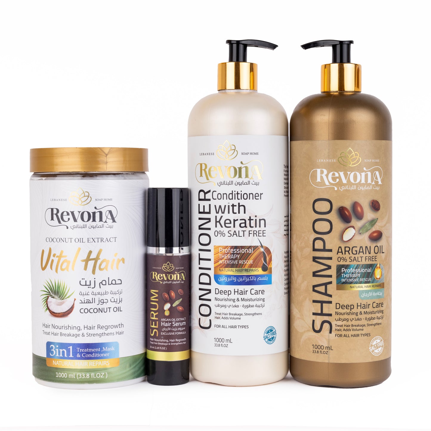 بكج العناية بالشعر Revona