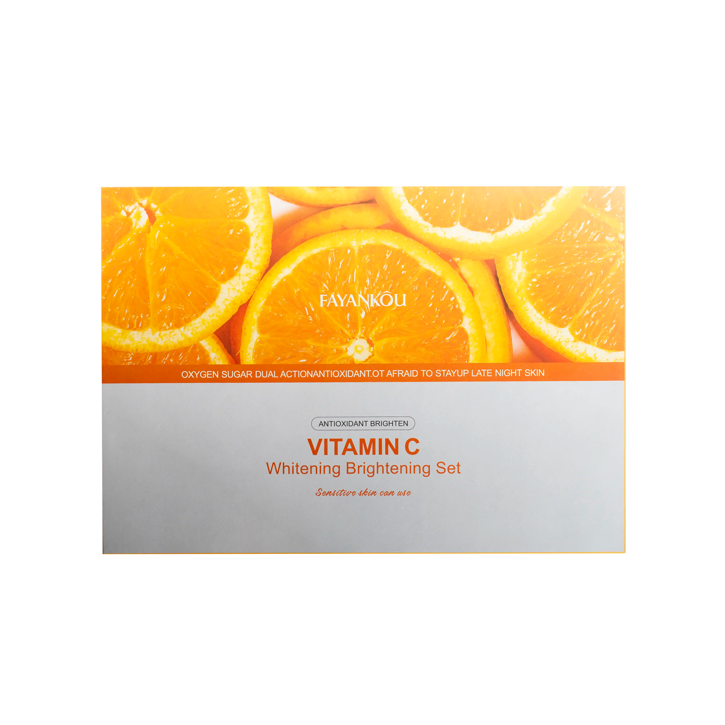 Vitamin C Whitening Brightening 6 Piece Set By FAYANKOU