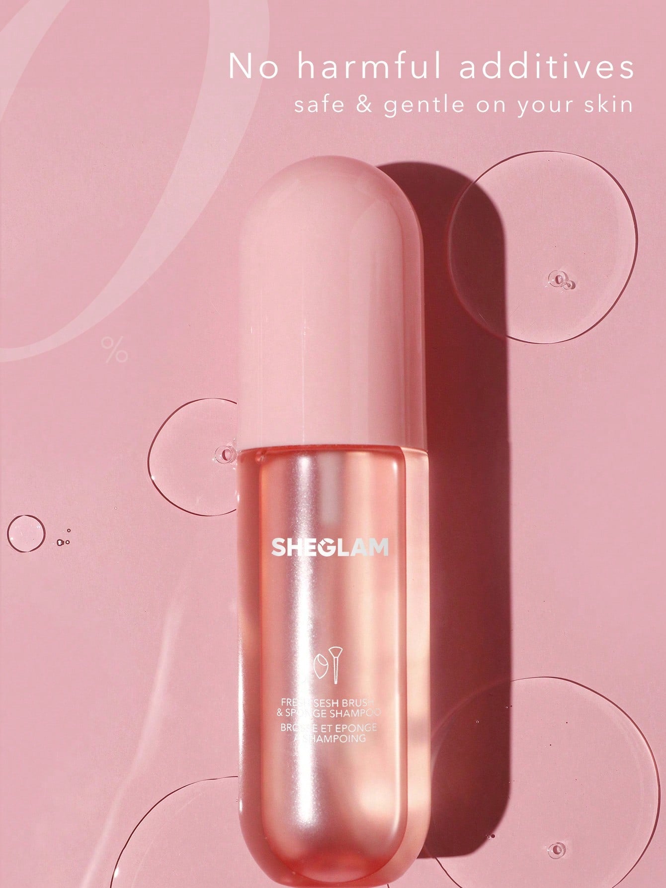 Sheglam Fresh Sesh Brush&Sponge Shampoo منظف فرش مكياج أصلي