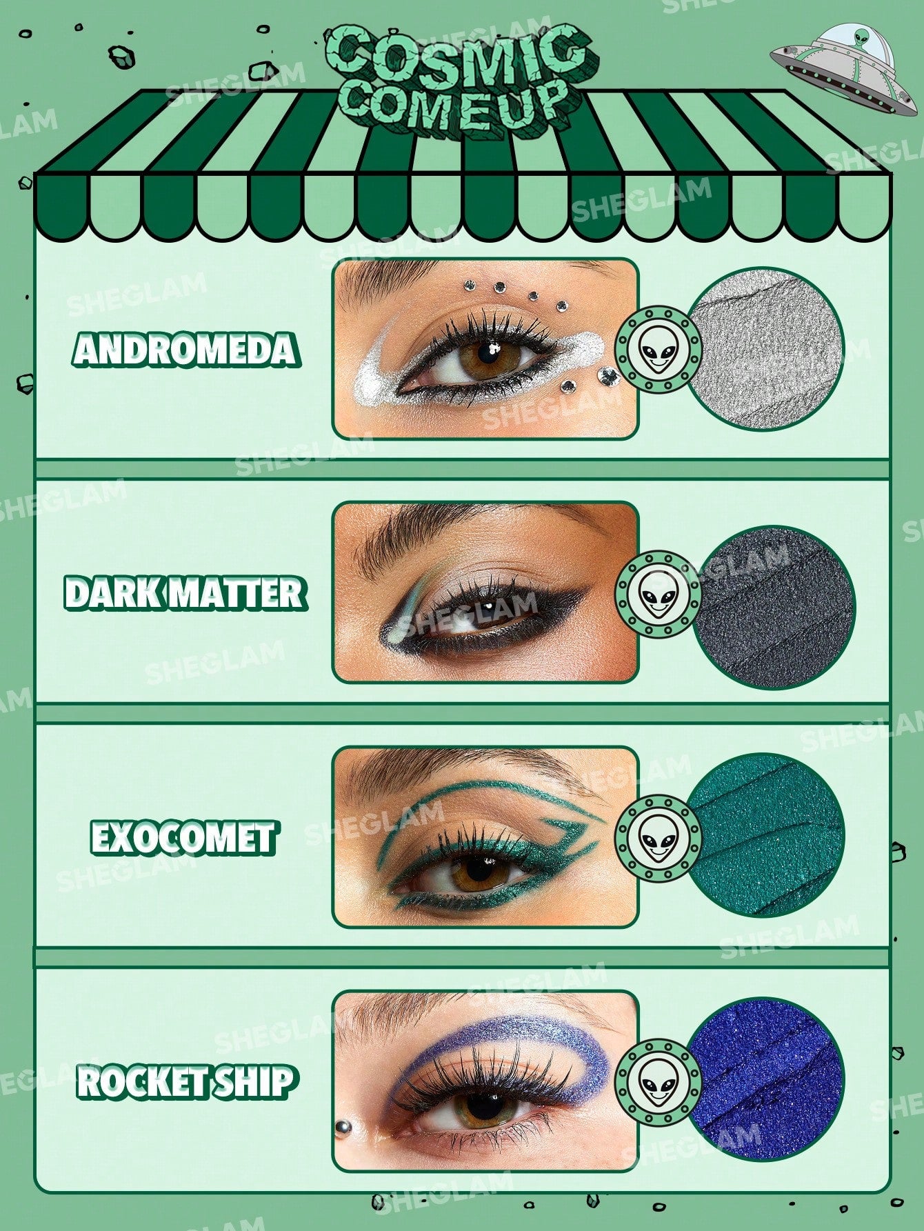 ايلاينر أصلي Sheglam Milky Way Eyeliner Pencil