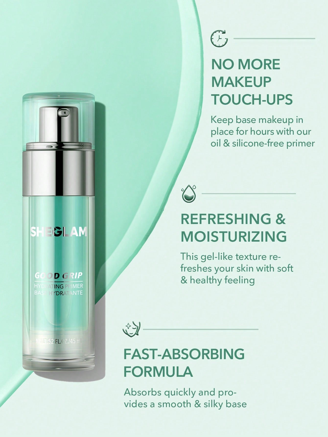 برايمر أصلي Sheglam Good Grip Hydrating Primer