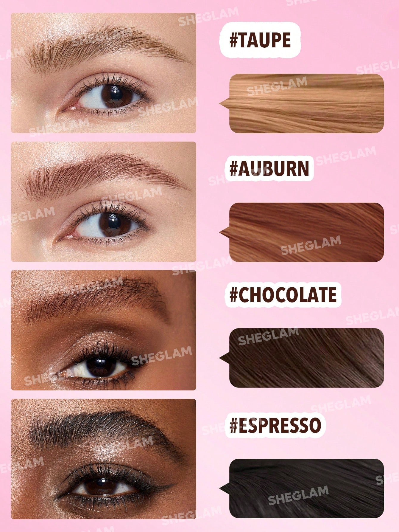 Sheglam Brow Fection Angled Brush&DIP قلم رسم الحواجب أصلي
