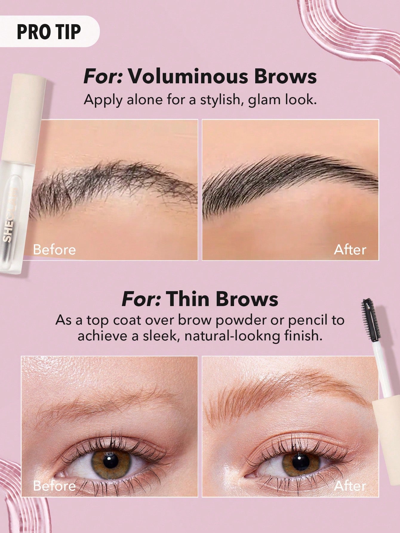 جل حواجب أصلي Sheglam Set Me Up Brow Gel