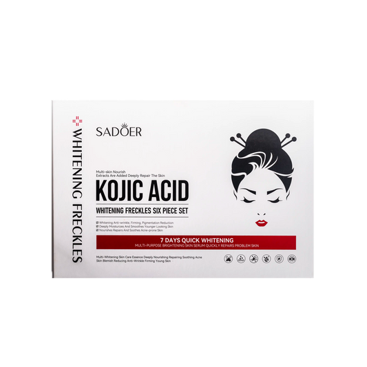 Kojic Acid Whitening Freckles 6 Piece Set SADOER