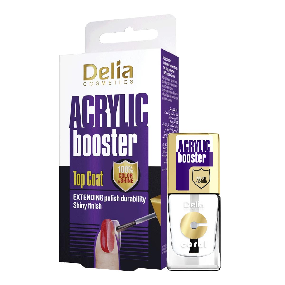 Original Acrylic Booster Top Coat By Delia