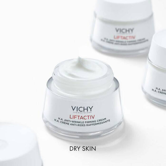 Vichy Liftactiv Supreme Hypoallergenic Anti-Wrinkle, Firming & Correcting Face Cream for Dry To Very Dry & Sensitive Skin, 50ml