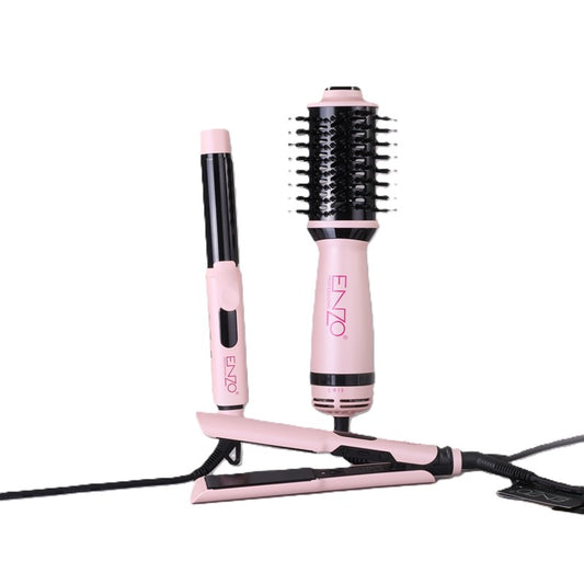 3 Piece Travel Hair Style Tool Set En-3316 By ENZO