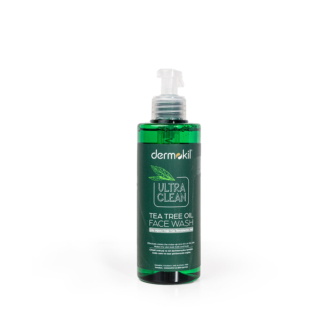 Tea Tree Oil Face Cleansing Gel 300ml By DERMOKIL