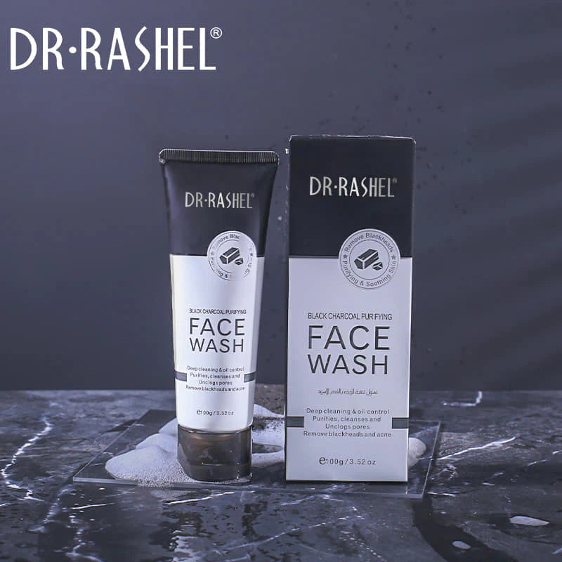 غسول تنقية الوجه بالفحم الأسود من Dr Rashel