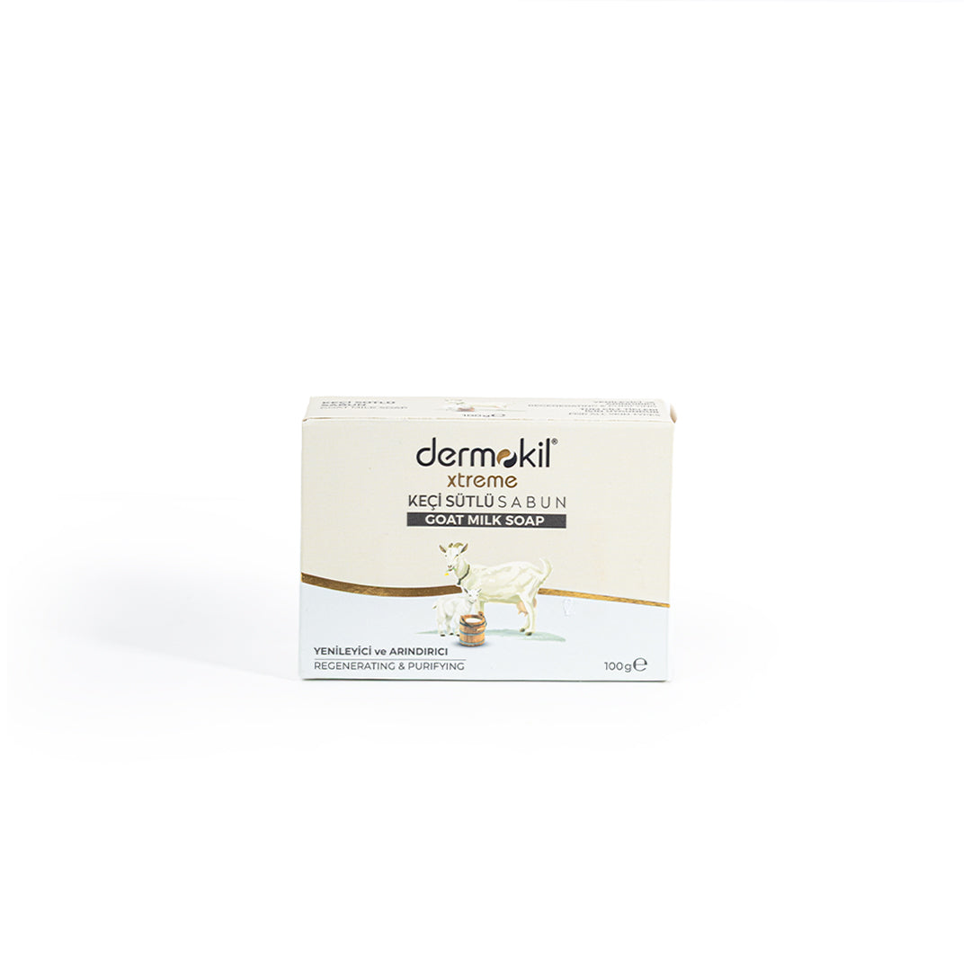 Goat Milk Extract Solid Care Soap 100g By DERMOKIL