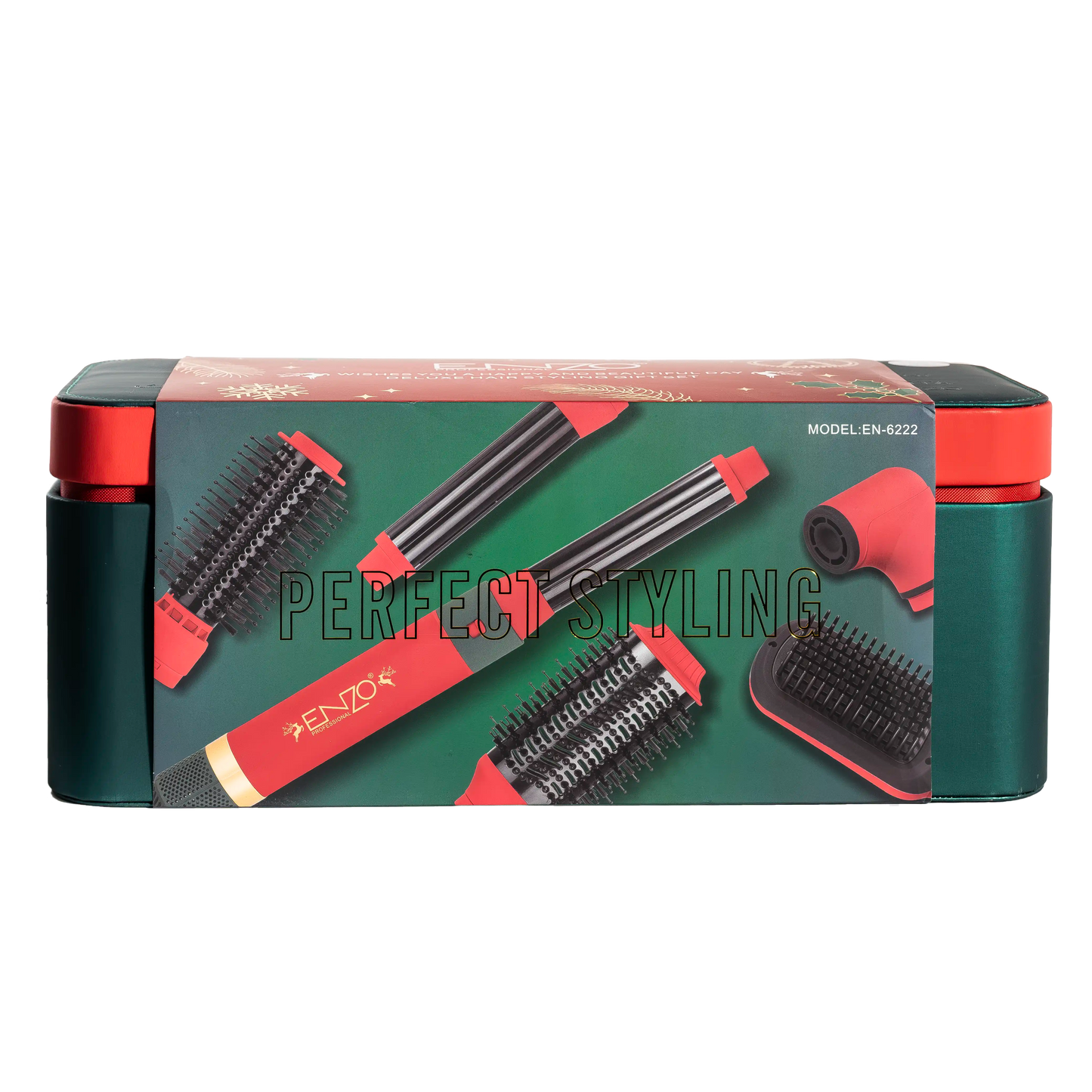 Hair Styler Set Limited Edition En-6222 By ENZO