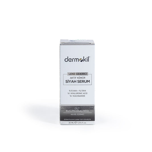Skin Smoothing Active Carbon Black Serum 30ml By DERMOKIL
