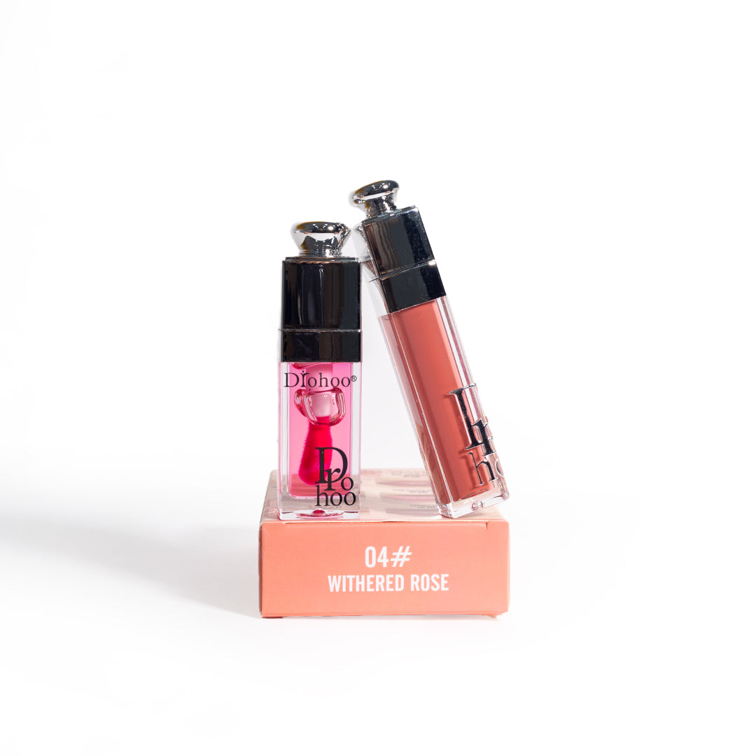 Lip Gloss & Lipstick Travel Collection By DROHOO