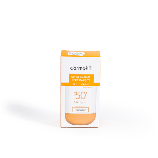 Soleil Protection Anti-Brown Spot Sun Fluid Cream 50+ SPF 60g By DERMOKIL