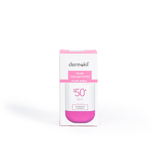 Pink Power Tone Up Sun Fluid Cream 50+ SPF By DERMOKIL