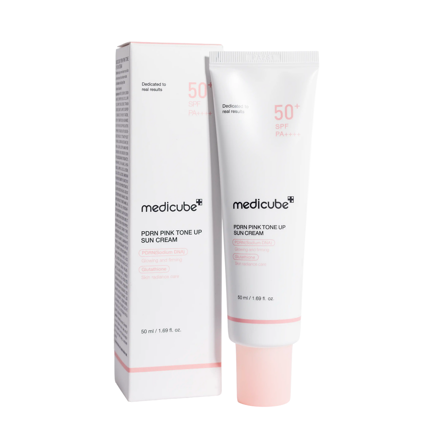 PDRN Pink Tone Up Sun Cream SPF50+ By MEDICUBE
