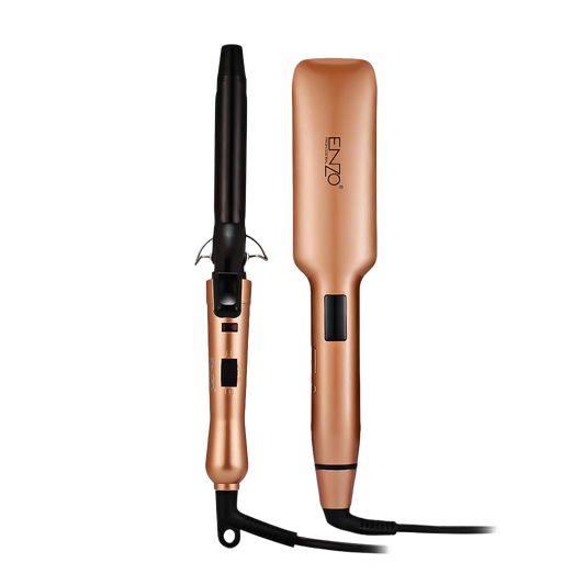 2 in 1 hair straightener and curler En-3888W By ENZO