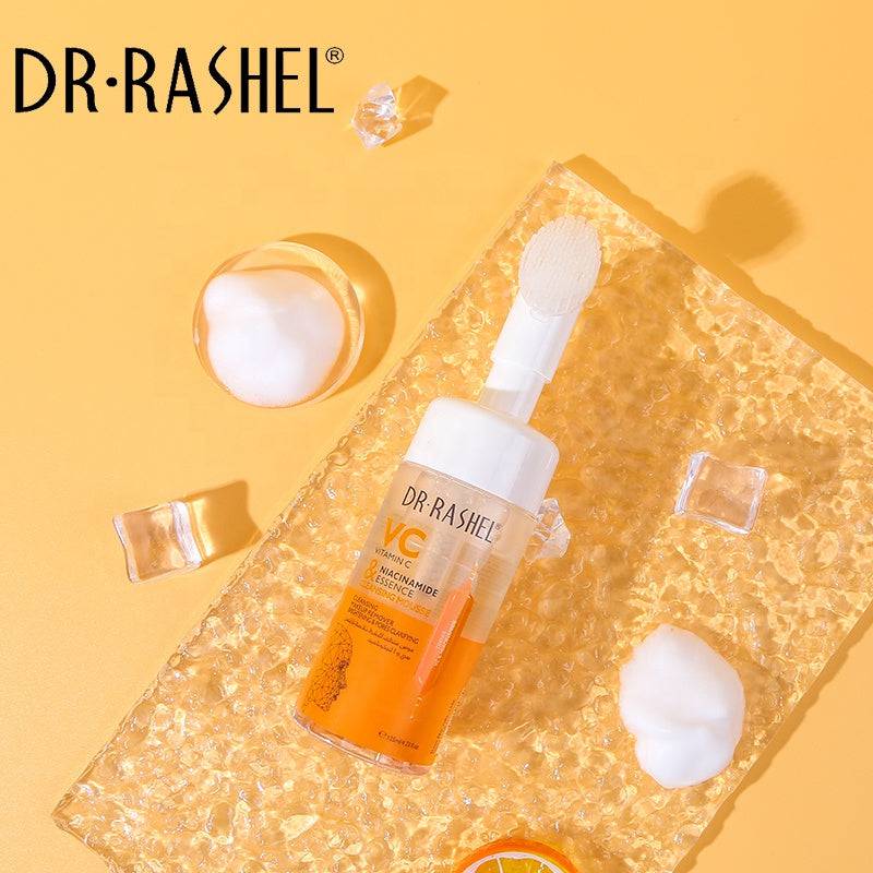موس منظف للبشرة بخلاصة الفيتامين سي والنيكوناميد من Dr Rashel