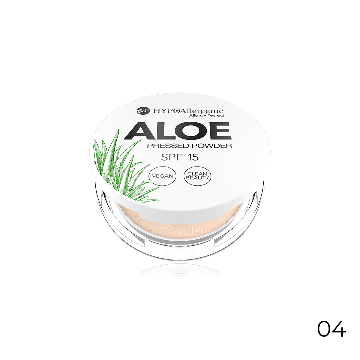 Original Aloe Pressed Powder By Bell HYPOAllergenic