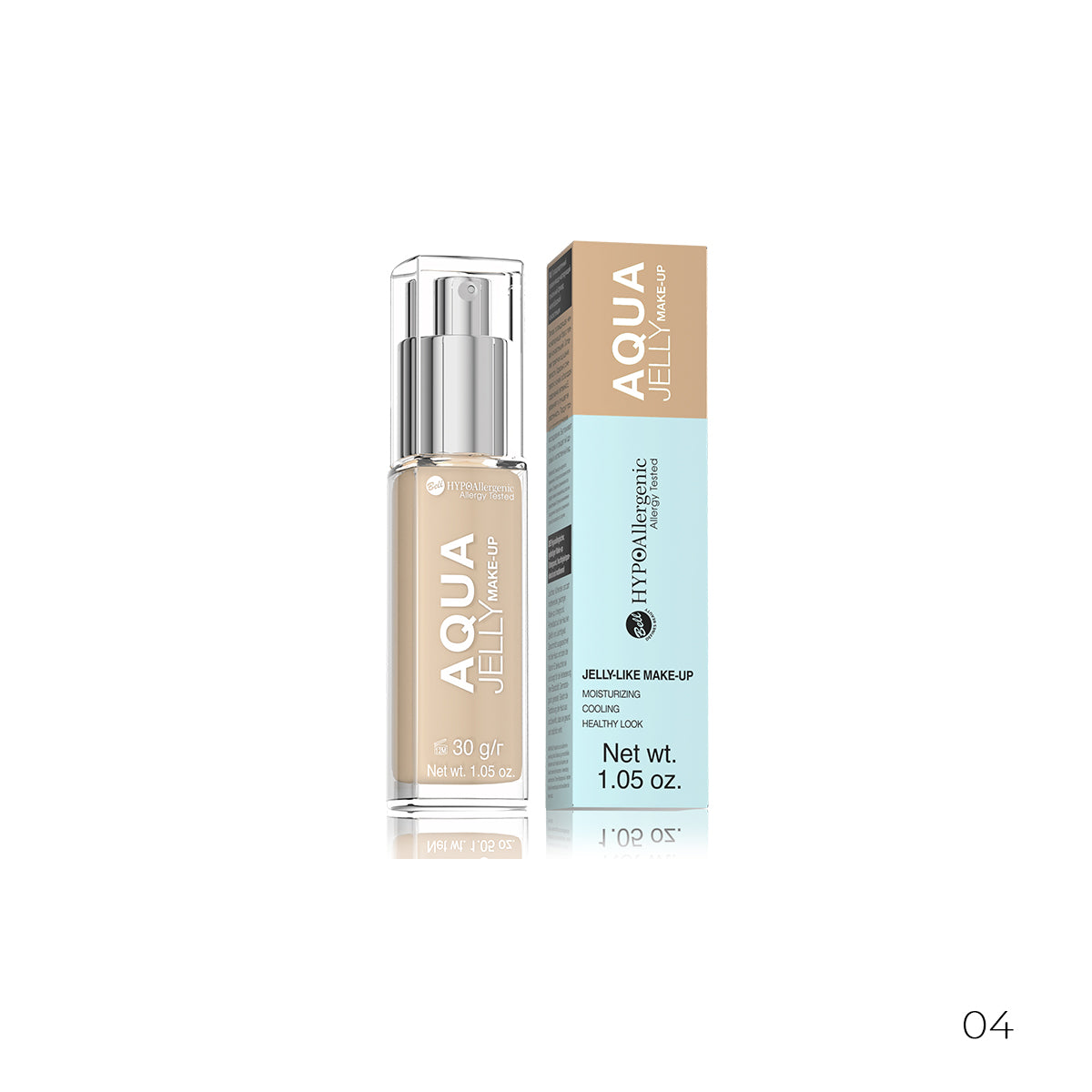 Original Aqua Jelly Make-up Foundation By Bell Hypoallergenic