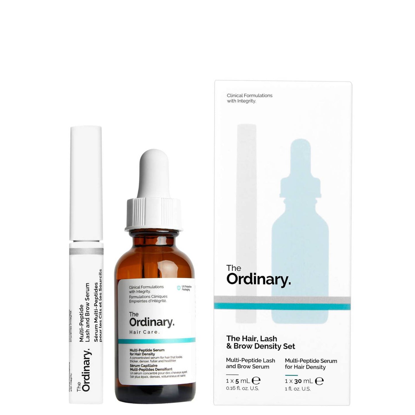 مجموعة كثافة الشعر والرموش والحواجب The Ordinary Hair,Lash&Brow Density Sit