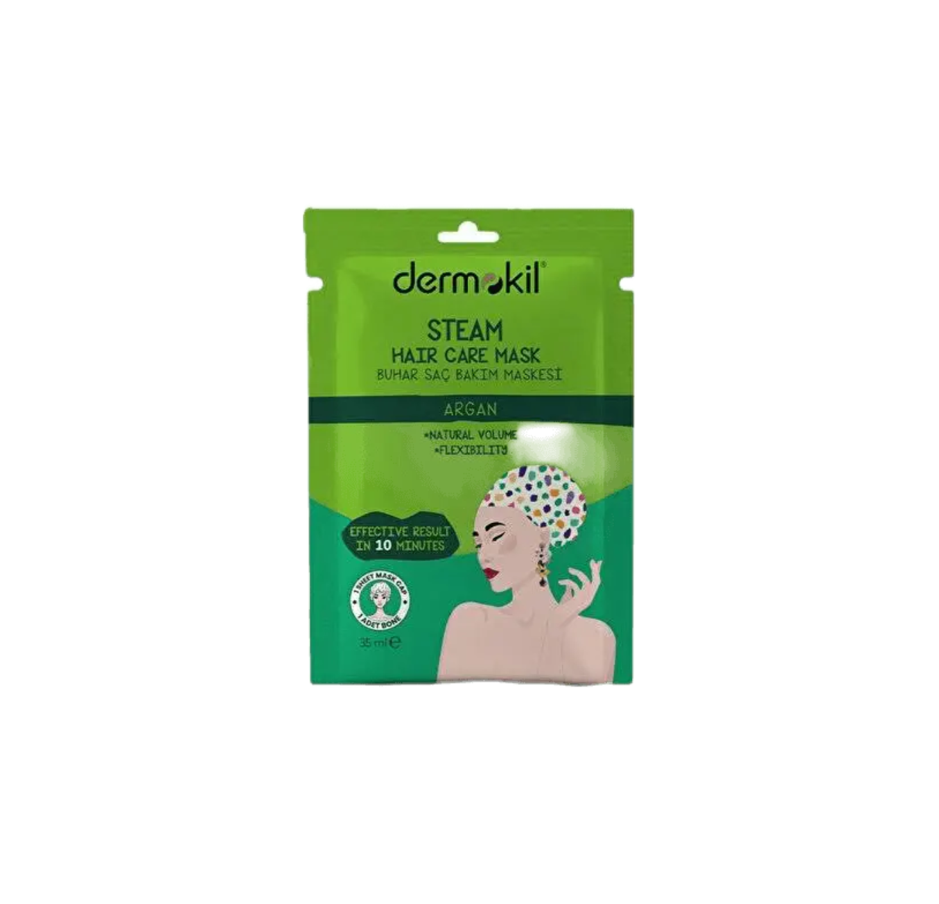 Argan Steam Hair Care Mask By DERMOKIL