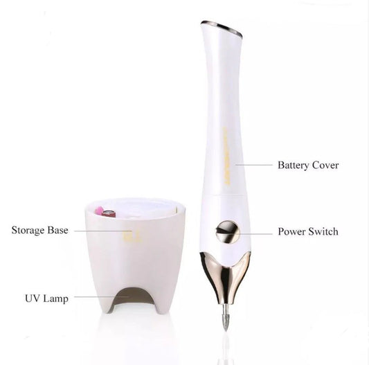 جهاز بدكير ومجفف أظافر Hairless