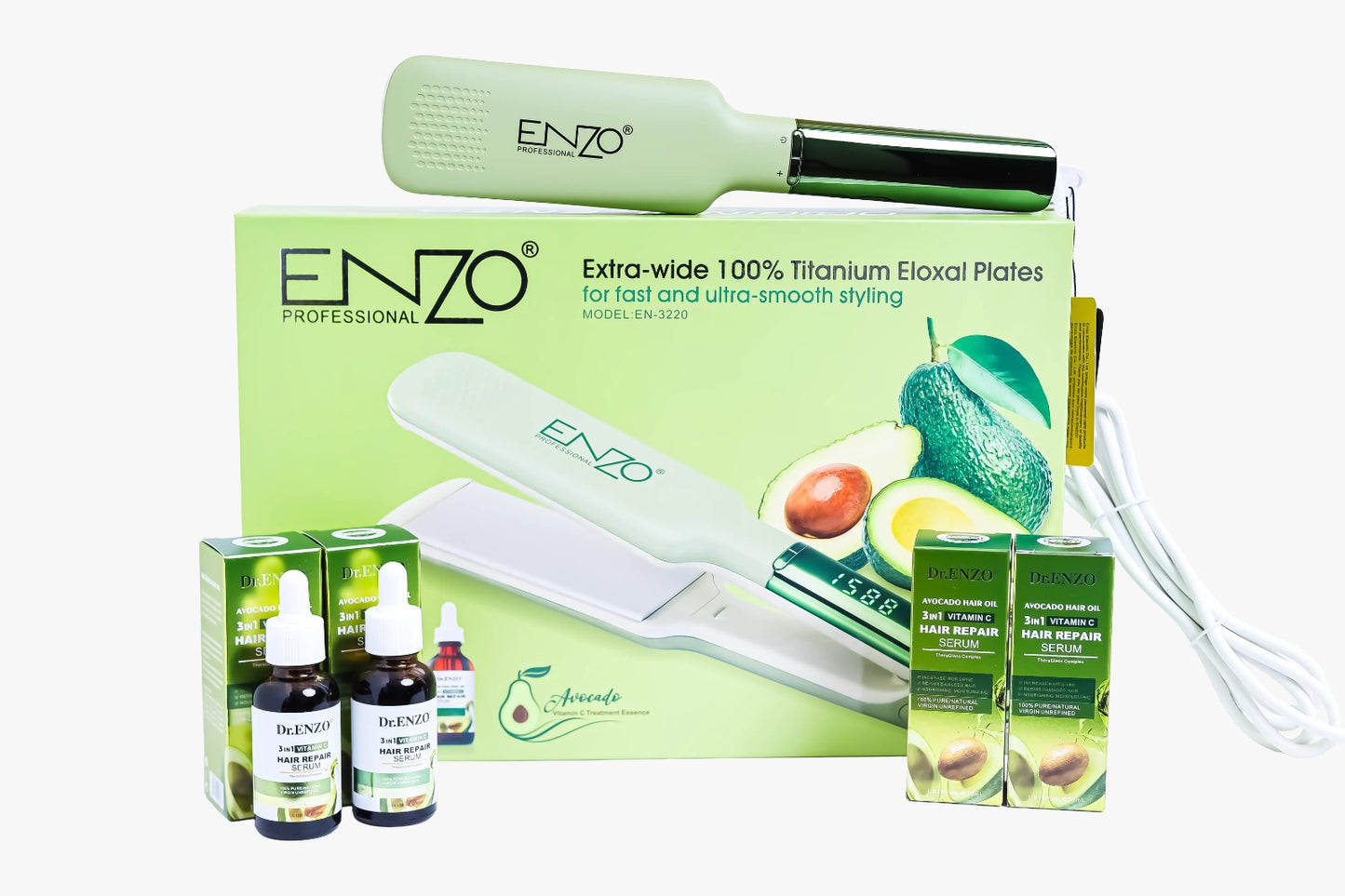 Avocado Straightener En-3220 + Vitamin C Treatment By ENZO