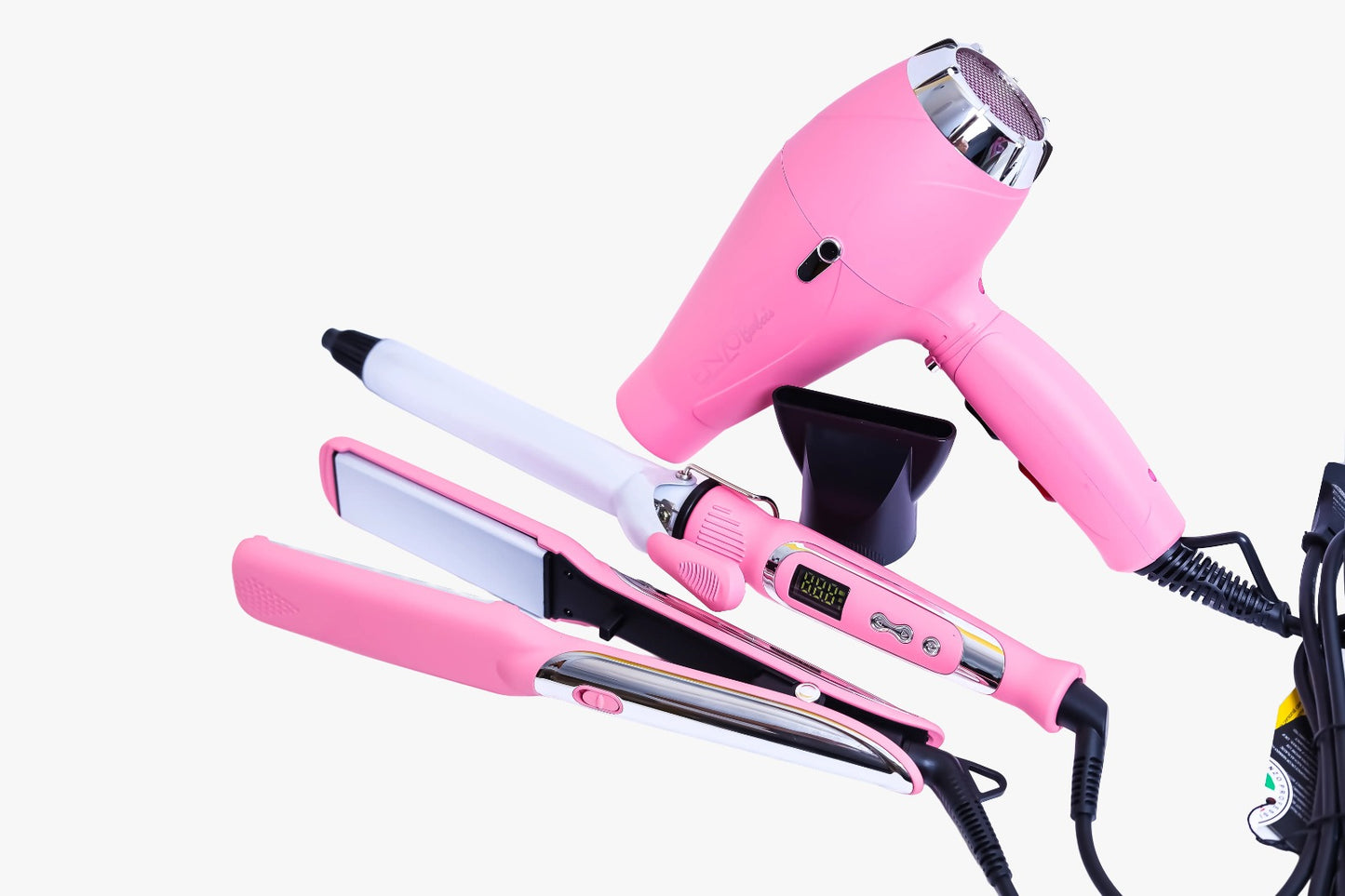 3 in 1 Beautiful Hair Tools Set En-6305B By ENZO