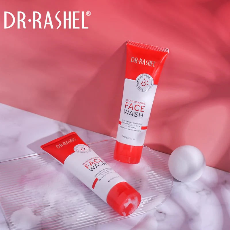 غسول لتجديد خلايا الوجه بحمض الساليسيليك من Dr Rashel