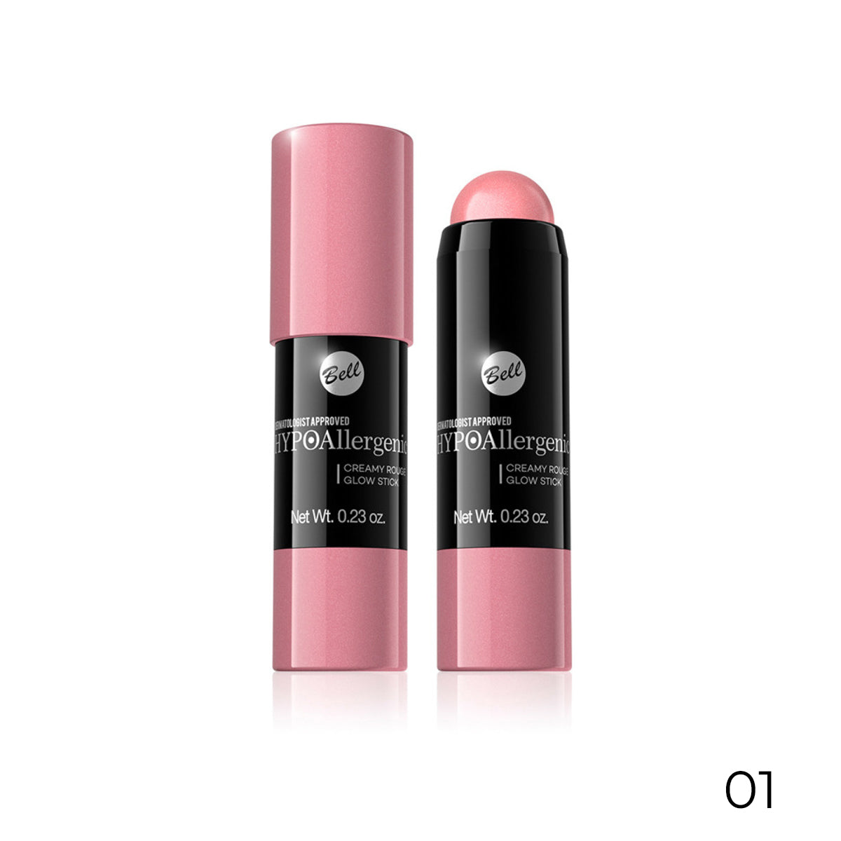 Original Creamy Rouge Glow Stick By Bell HYPOAllergenic