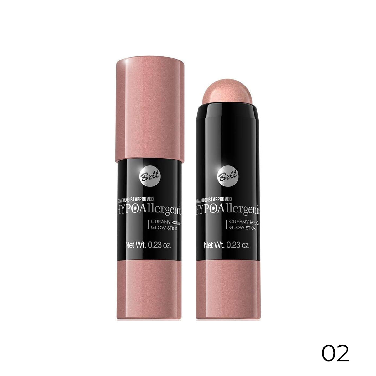 Original Creamy Rouge Glow Stick By Bell HYPOAllergenic