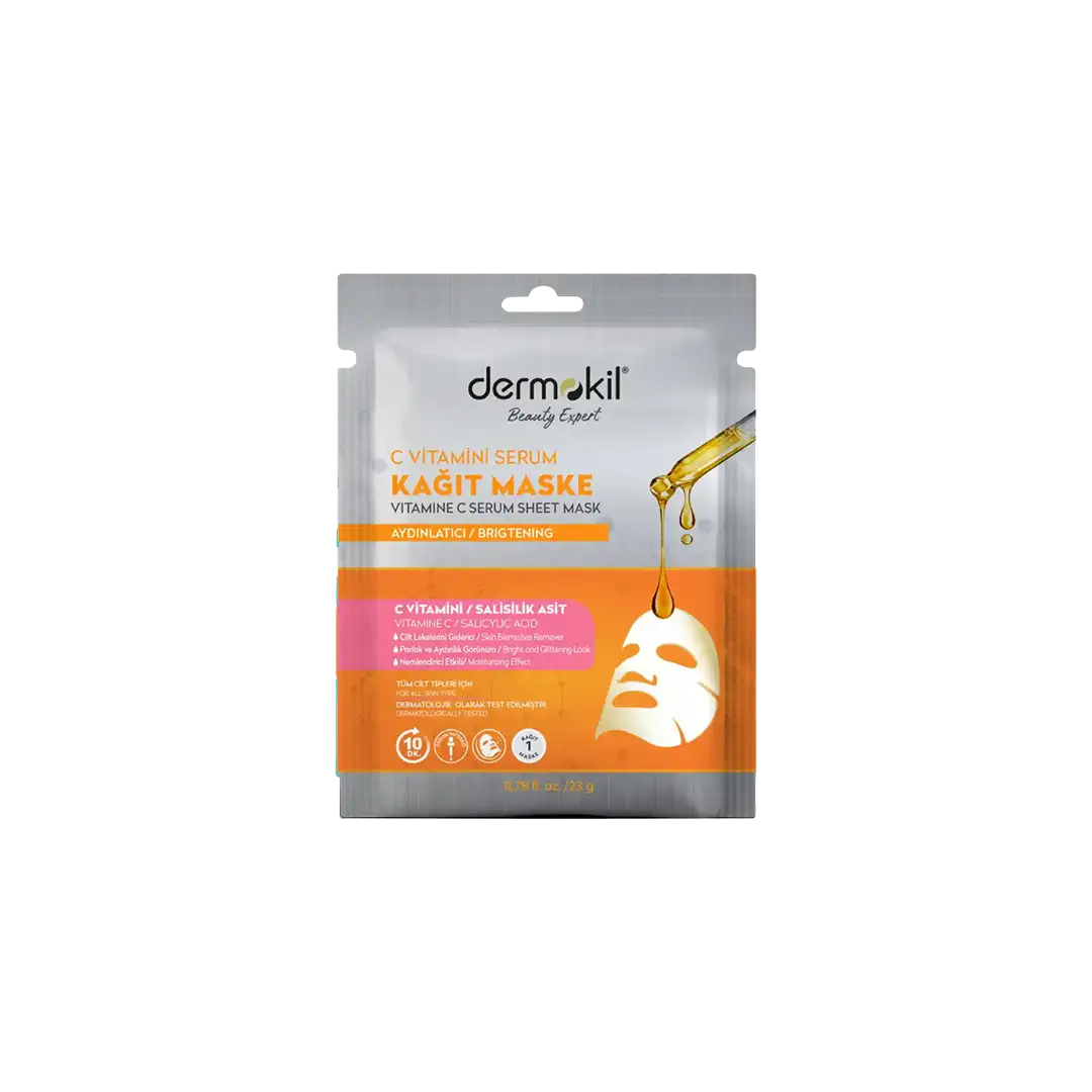 Vitamin C Serum Sheet Mask By DERMOKIL