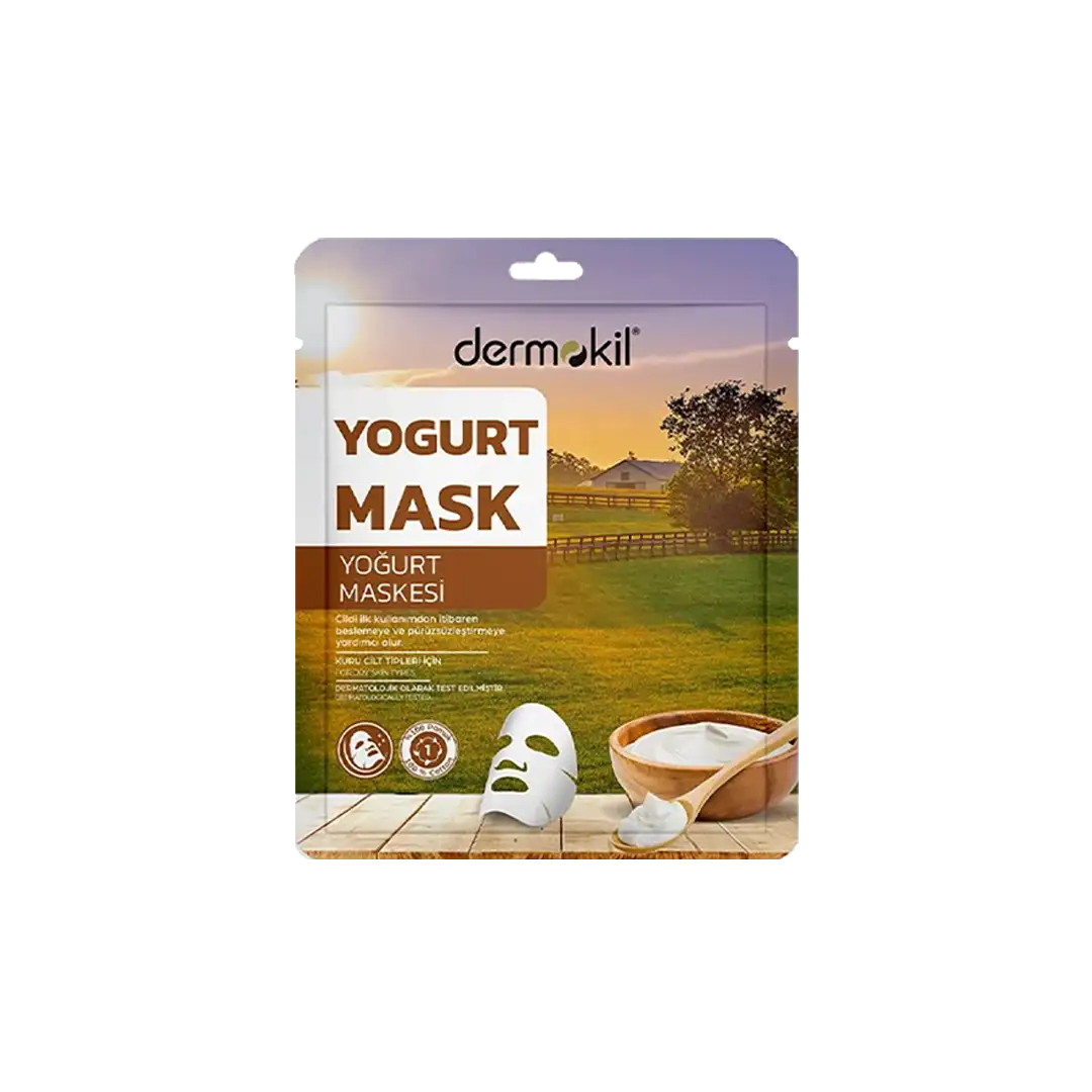 Moisturizing Yogurt Sheet Mask By DERMOKIL