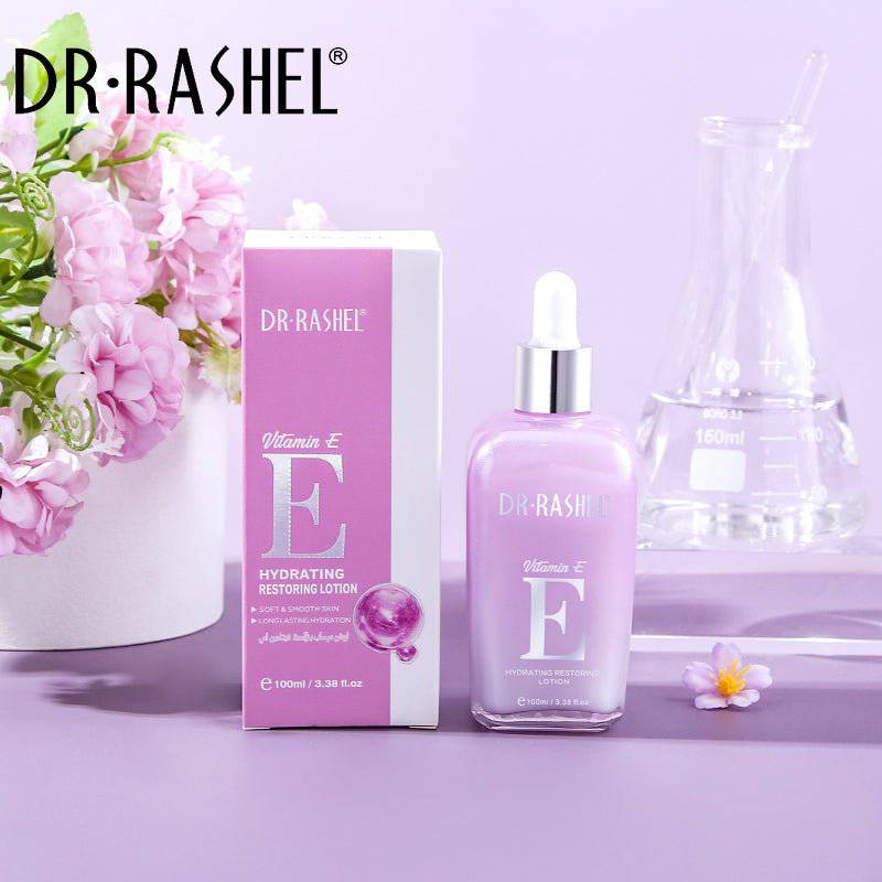 لوشن مرطب بخلاصة فيتامين إي من Dr Rashel