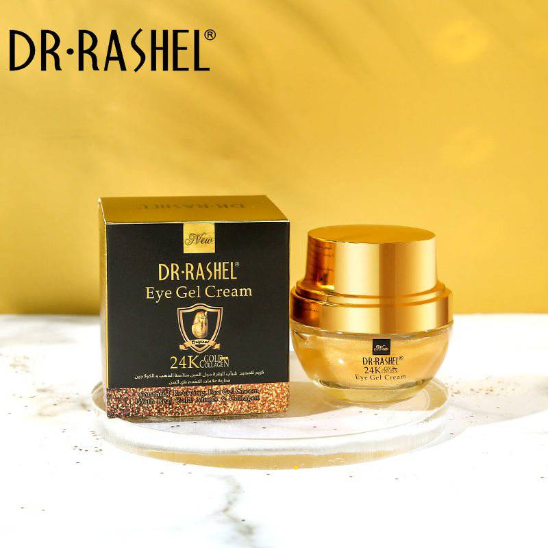 كريم تجديد شباب البشرة حول العين بخلاصة الذهب والكولاجين من Dr Rashel