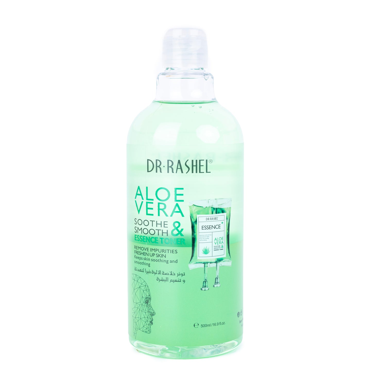تونر بخلاصة الالوفيرا لتهدئة وتنعيم البشرة من Dr Rashel