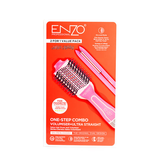Original Enzo One Step Volumiser + Ultra Straight EN-510
