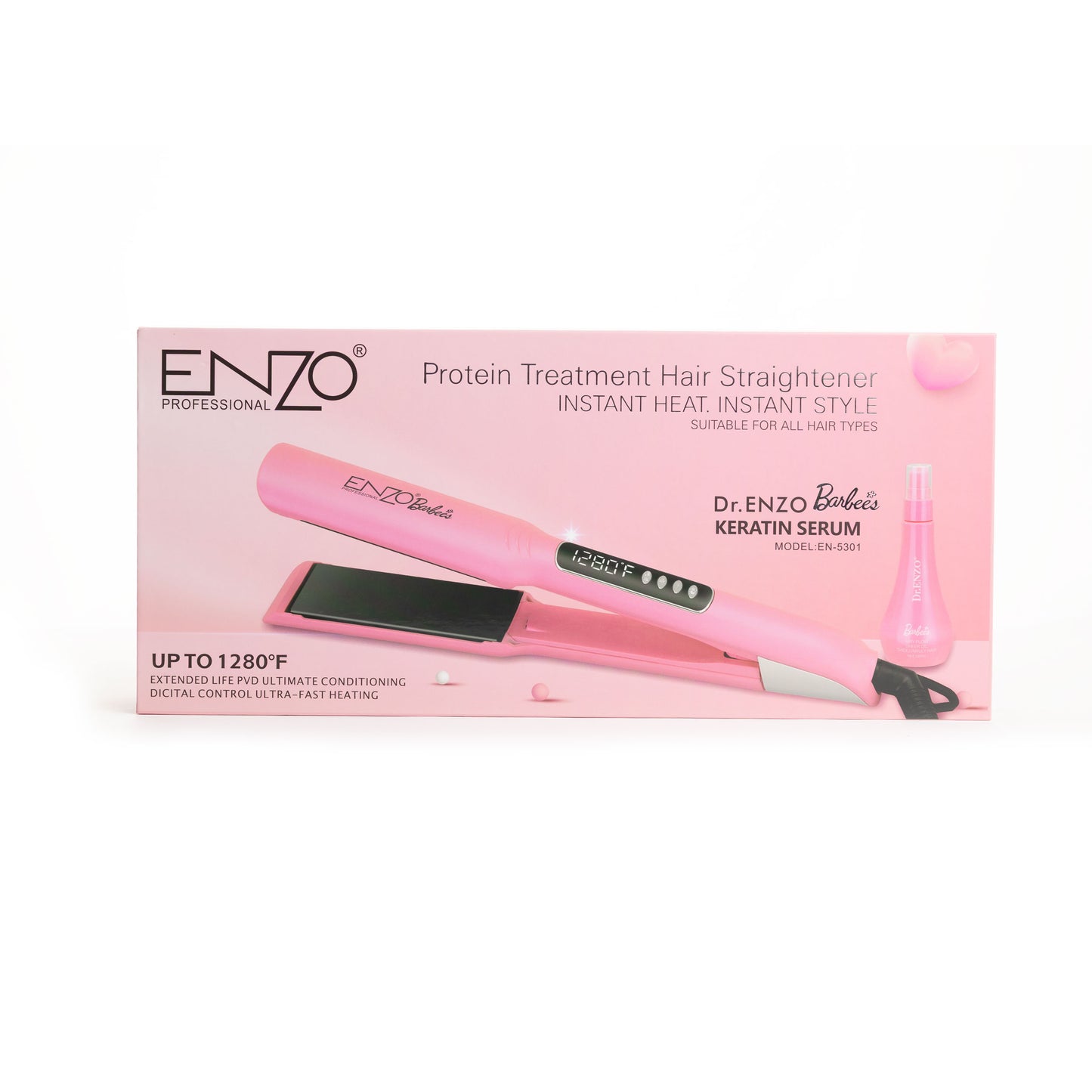 Original Enzo Protein Treatment Hair Straightener EN-5191