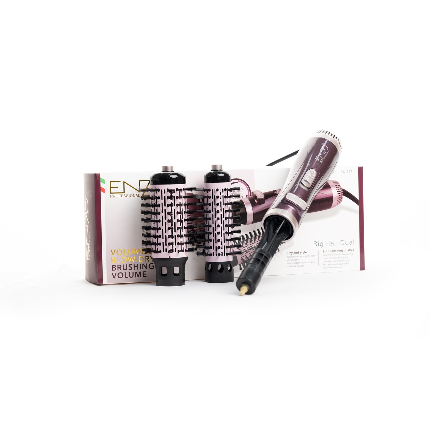 Original Enzo Hair Dual Brush EN-747