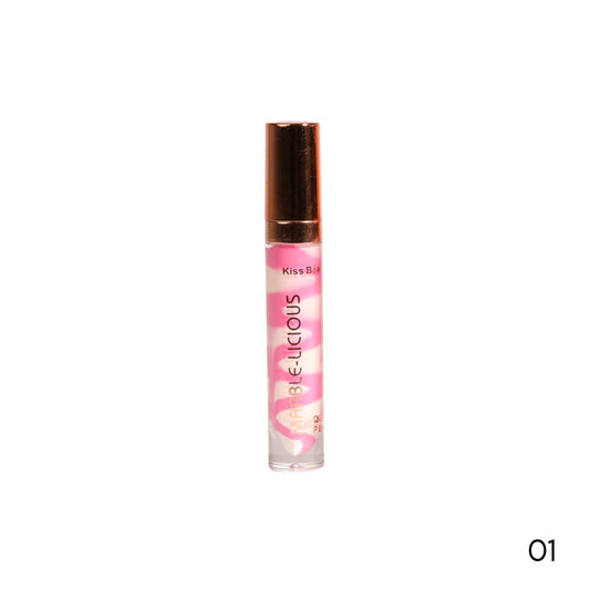 Marble Licious Liquid Lip Balm By Kiss Beauty