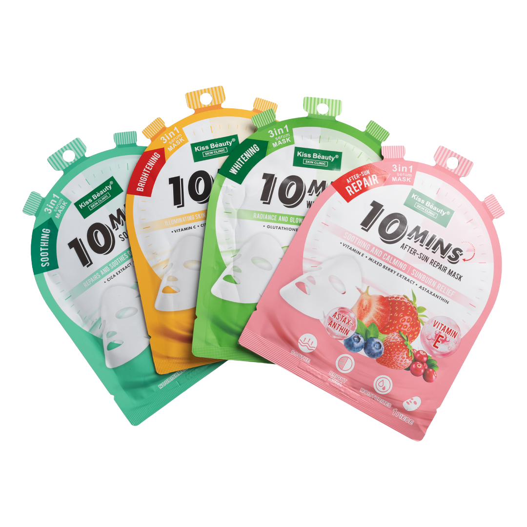 Face Masks (3 pieces) By Kiss Beauty