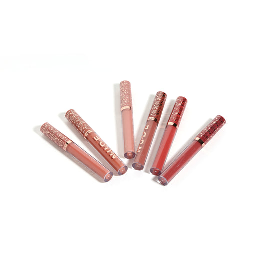 Matte Waterproof Nude Lip Gloss By Qoiden Rose