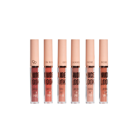 Matte Lip Gloss Set By Qoiden Rose