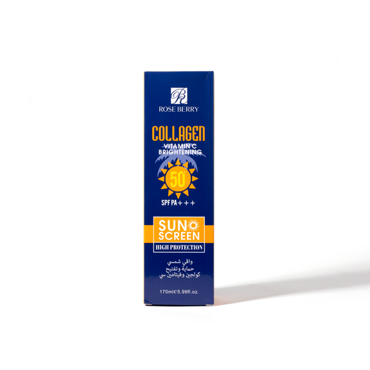 Collagen Vitamin C Brightening Sunscreen (SPF50+) By Rose Berry