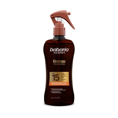 Sun Protection Oil Spray SPF15 300ml By Babaria