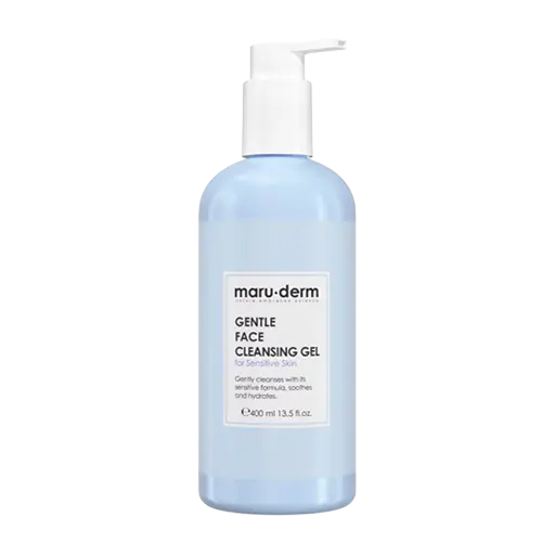 Gentle Face Cleansing Gel For Sensitive Skin By Maruderm