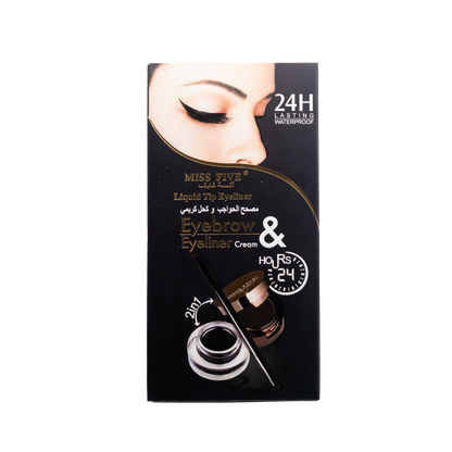 Eyebrow & Eyeliner Cream By MISS FIVE